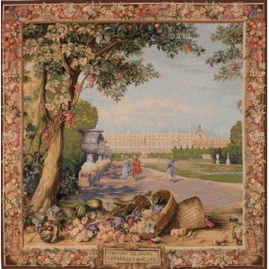 Gobelín Tapisserie Versailles carree